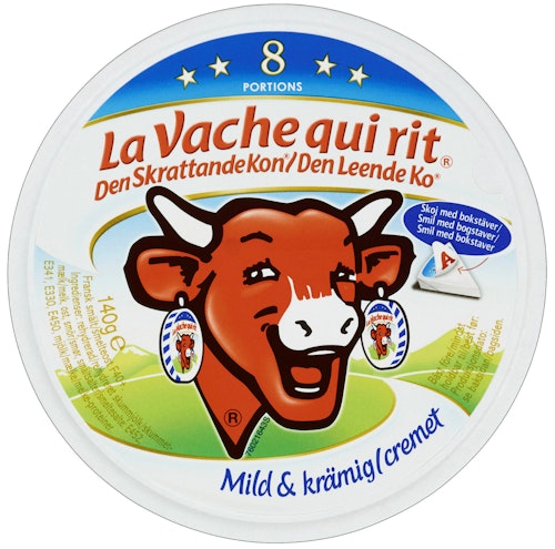 Den Leende Ku 8 pakker, 140 g