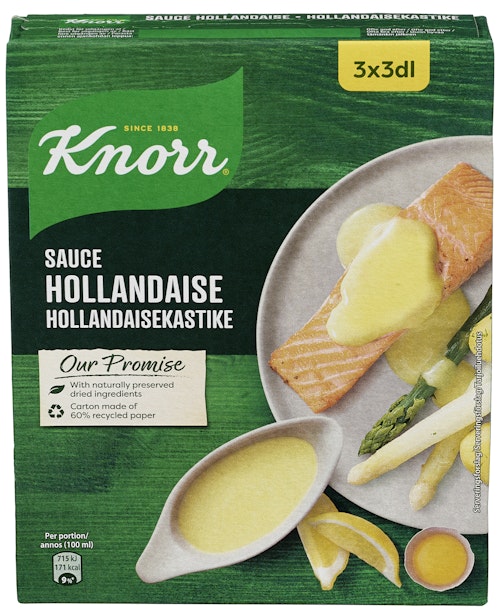 Bilde: © Knorr / Oda Knorr Hollandaisesaus 22g 3 stk