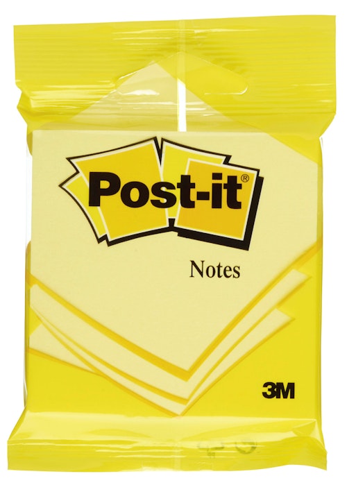 Bilde: © Post-it / Oda Post-it Post-It Blokk Gul 76x76mm