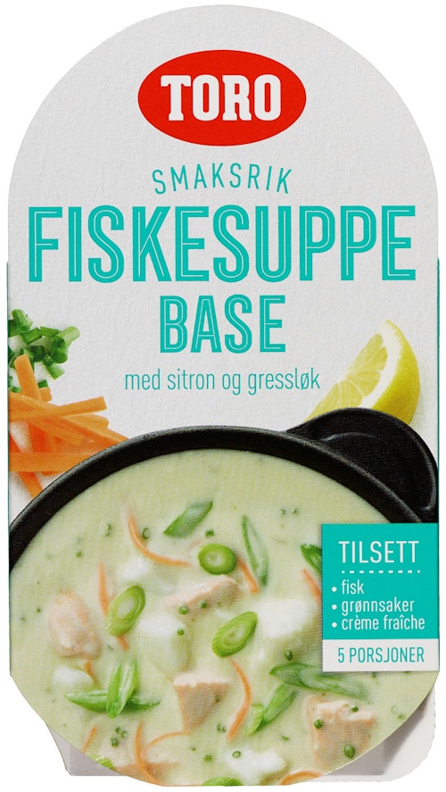 Bilde: © Toro / Kolonial.no Toro Smaksrik Fiskesuppe Base 134 g