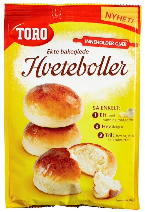 Bilde: © Toro / Kolonial.no Toro Hveteboller 600 g