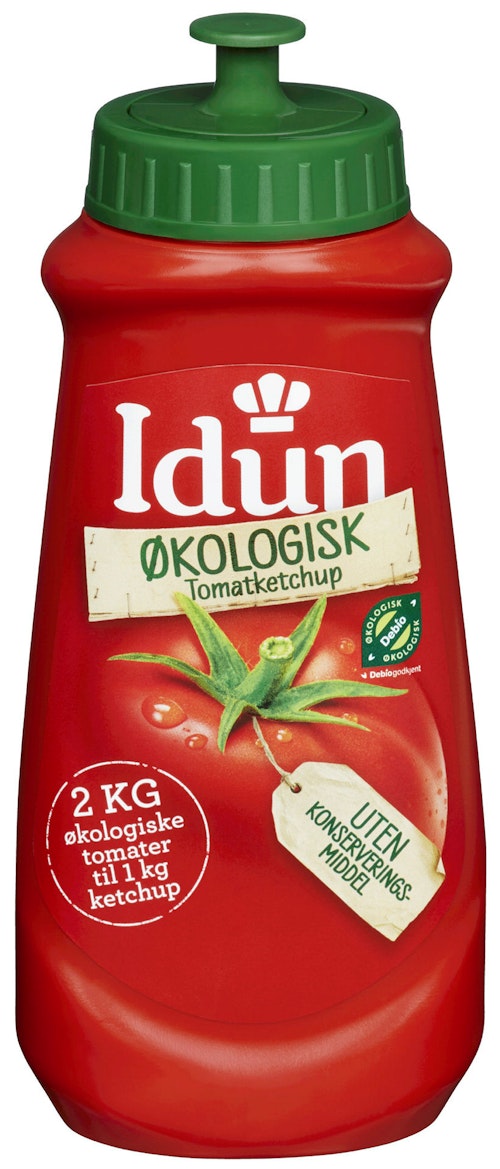 Bilde: © Idun / Kolonial.no Idun Tomatketchup Økologisk 530 g
