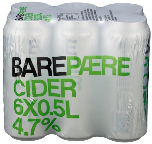 Bilde: © Grans Bryggeri / Kolonial.no Grans Bryggeri Bare Pærecider 6 x 0,5l, 3 l