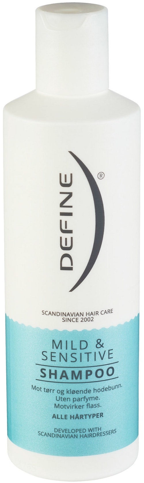 Bilde: © Define / Kolonial.no Define Shampoo Sensitive, 250 ml