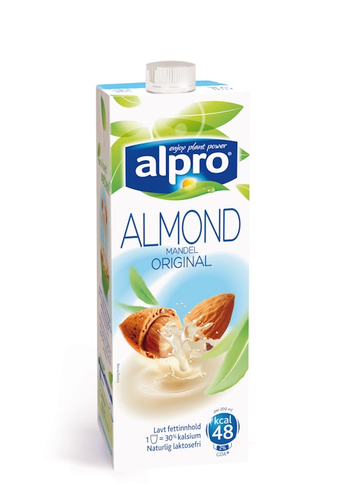 Bilde: © Alpro / Kolonial.no Alpro Mandeldrikk 1 l
