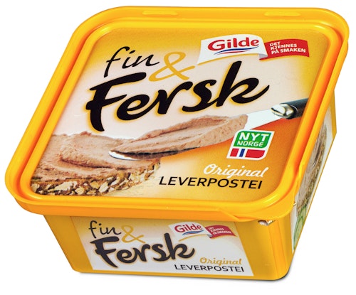 Bilde: © Gilde / Kolonial.no Gilde Leverpostei Fin&Fersk, 150 g