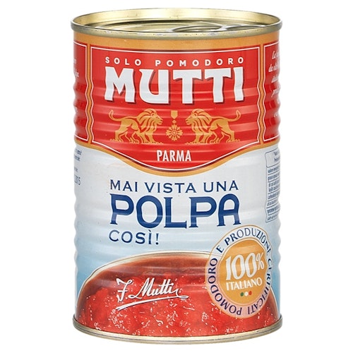Bilde: © Mutti / Oda Mutti Polpa Tomater Knuste 400 g
