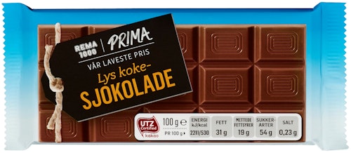 Bilde: © REMA 1000 / Oda REMA 1000 Kokesjokolade Lys