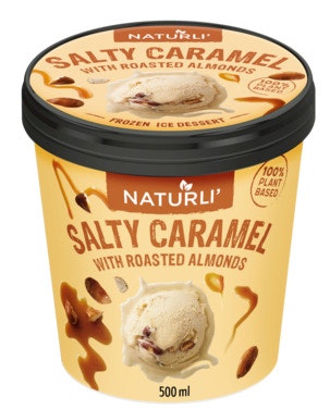 Bilde: © Naturli' / Oda Naturli' Salty Caramel Almonds 0,5 l