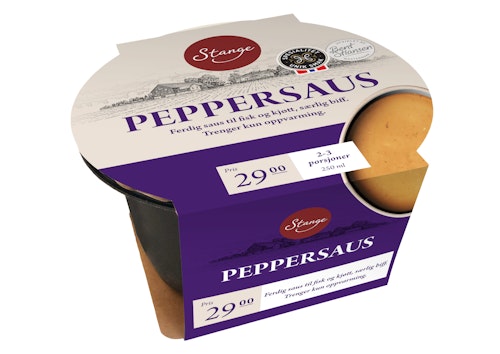Bilde: © Stanges Gårdsprodukter / Kolonial.no Stanges Gårdsprodukter Peppersaus 250 ml