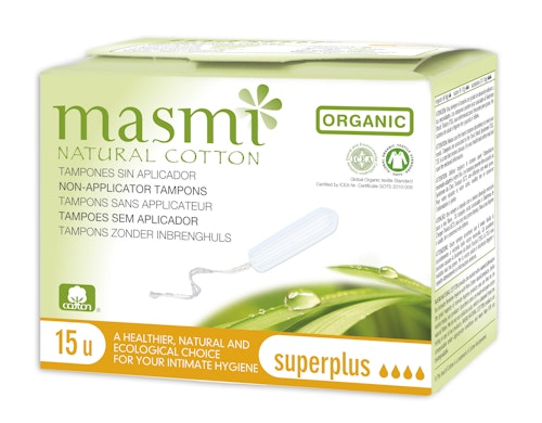 Bilde: © Masmi / Oda Masmi Tamponger Superplus, Ikke Klorbleket Økologisk