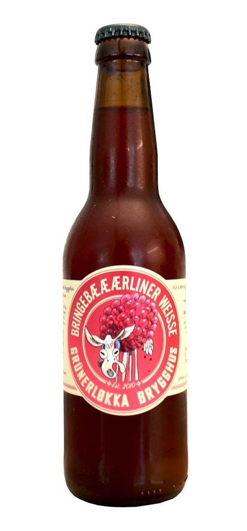 Bilde: © Grunerløkka Brygghus / Oda Grunerløkka Brygghus Bringebææærliner Weisse