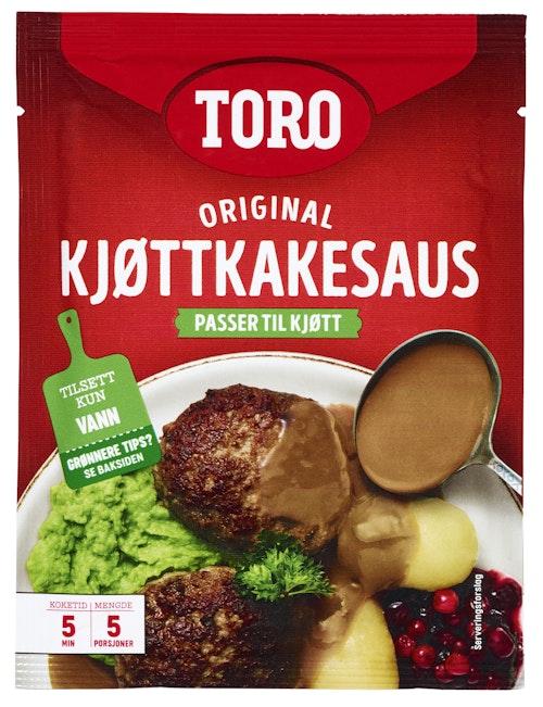 Bilde: © Toro / Kolonial.no Toro Kjøttkakesaus 45 g