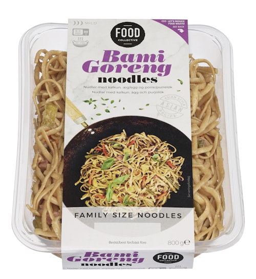 Bilde: © Food Collective / Oda Food Collective Bami Goreng Nudler Med Kalkun, Egg og Purreløk