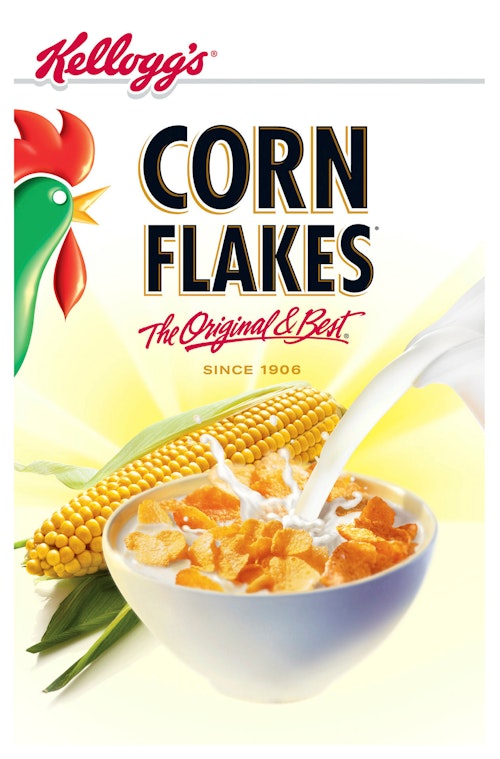 Bilde: © Kellogg's / Kolonial.no Kellogg's Corn Flakes 500 g