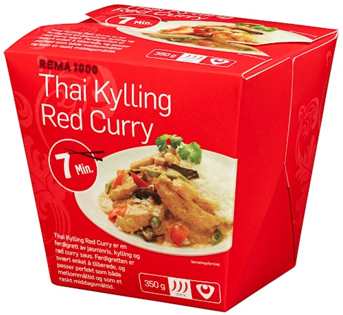 Bilde: © REMA 1000 / Oda REMA 1000 Thai Chicken Red Curry 350 g