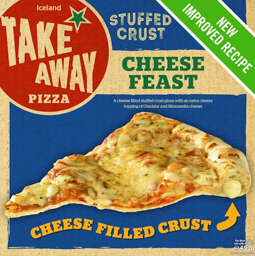 Bilde: © Iceland / Oda Iceland Cheese Feast Ostefylt Skorpe