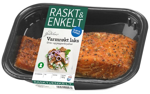 Bilde: © Godehav / Kolonial.no Godehav Varmrøkt Pepperlaks 150 g