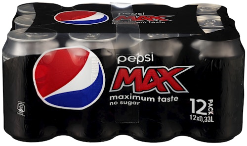 Bilde: © PepsiCo / Oda PepsiCo Pepsi Max 12 x 0,33l