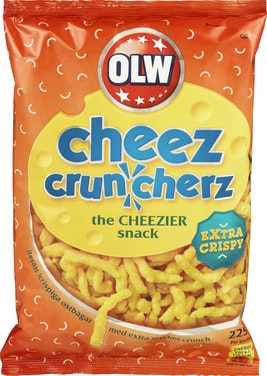 Bilde: © OLW / Oda OLW Cheez Cruncherz 225 g