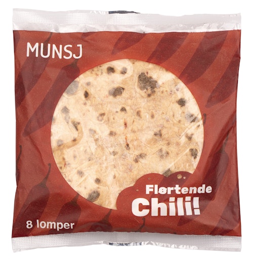 Bilde: © Munsj / Oda Munsj Lomper Flørtende Chili 8 stk