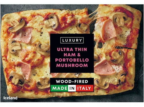 Bilde: © Iceland / Oda Iceland Skinke & Sjampinjong Pizza