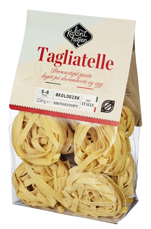 Bilde: © Kolonihagen / Oda Kolonihagen Tagliatelle økologisk, 250 g