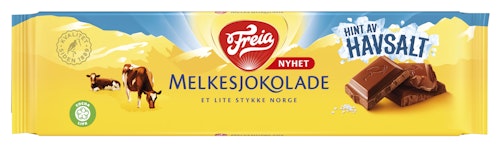 Bilde: © Freia / Kolonial.no Freia Melkesjokolade med Havsalt 200 g