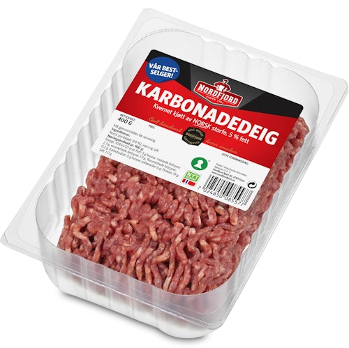 Bilde: © Nordfjord / Oda Nordfjord Karbonadedeig av Storfe 5%, 400 g