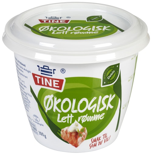 Bilde: © Tine / Kolonial.no Tine Lettrømme Økologisk, 300 g