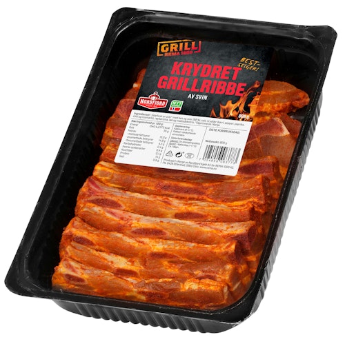 Bilde: © Nordfjord / Oda Nordfjord Krydret Grillribbe 800 g