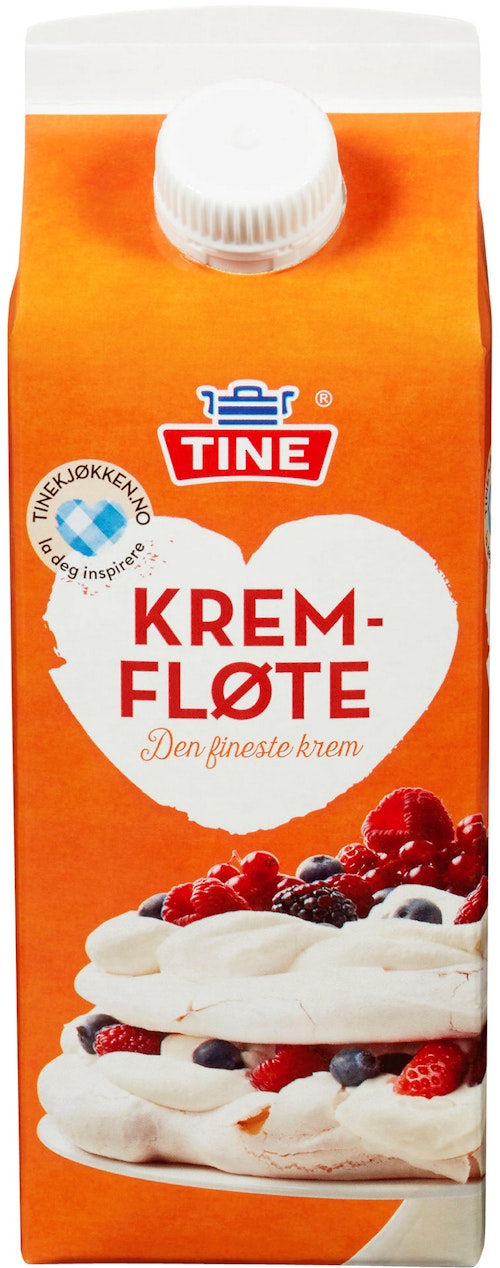 Bilde: © Tine / Kolonial.no Tine TINE Kremfløte 38% 7,5 dl