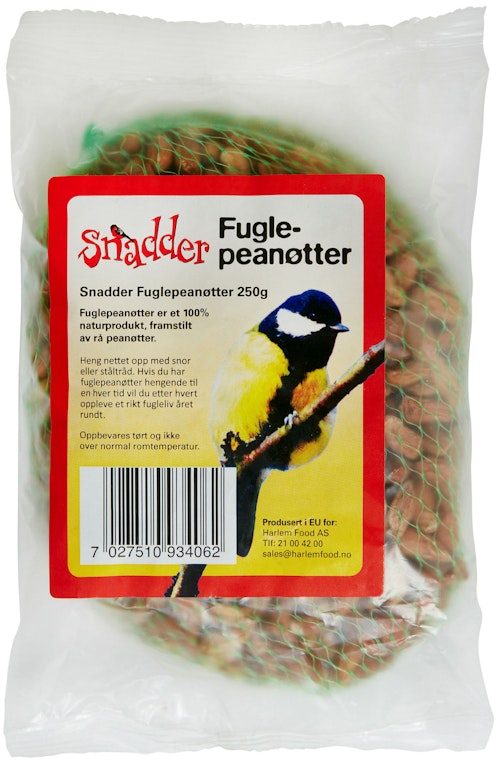 Bilde: © Snadder / Oda Snadder Fuglepeanøtter