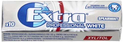 Bilde: © Extra / Oda Extra Extra Pro White Spearmint 14 g