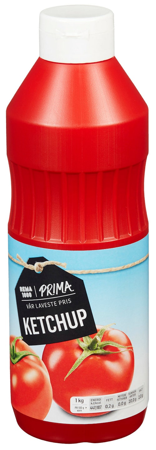 Bilde: © REMA 1000 / Oda REMA 1000 Ketchup Prima, 1 kg
