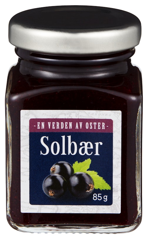 Bilde: © En verden av Oster / Oda En verden av Oster Solbærsyltetøy