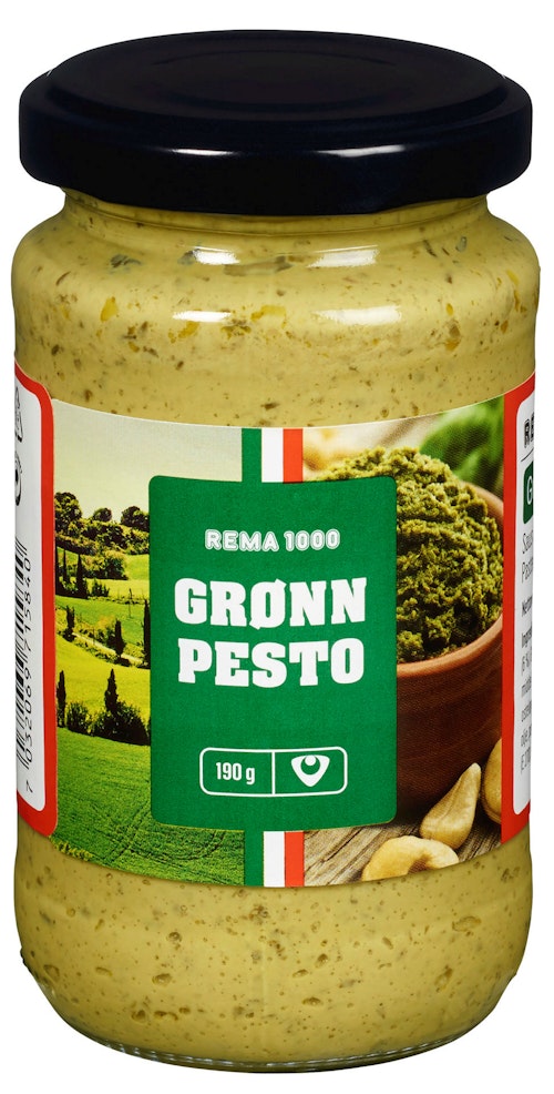 Bilde: © REMA 1000 / Oda REMA 1000 Grønn Pesto 190 g