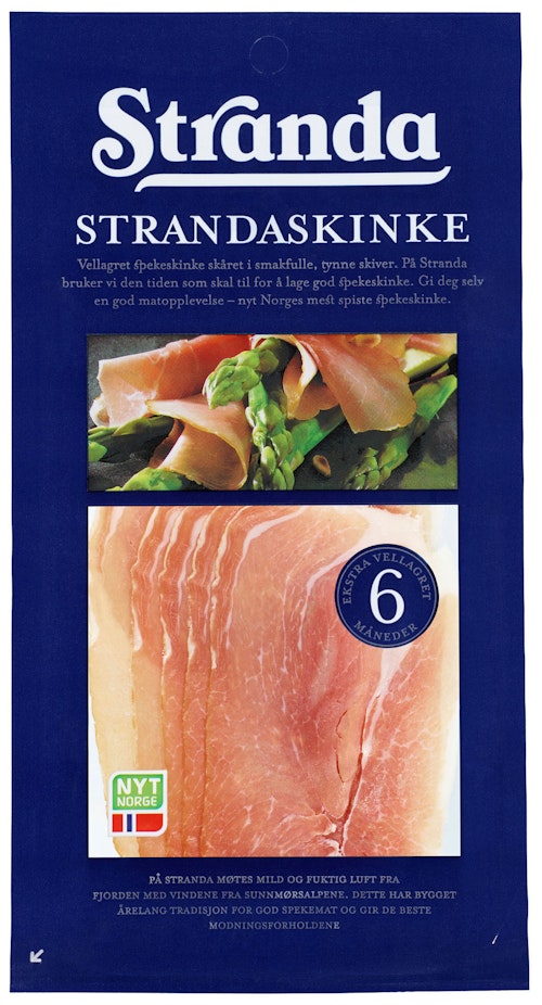 Bilde: © Stranda / Kolonial.no Stranda Strandaskinke 70 g