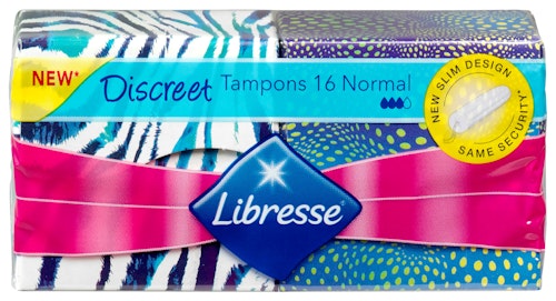 Bilde: © Libresse / Kolonial.no Libresse Tampong Normal 16 stk