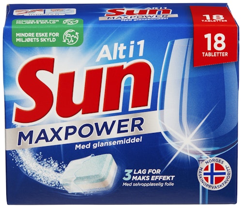Bilde: © Sun / Oda Sun Alt i 1 Active Power 18 tablett