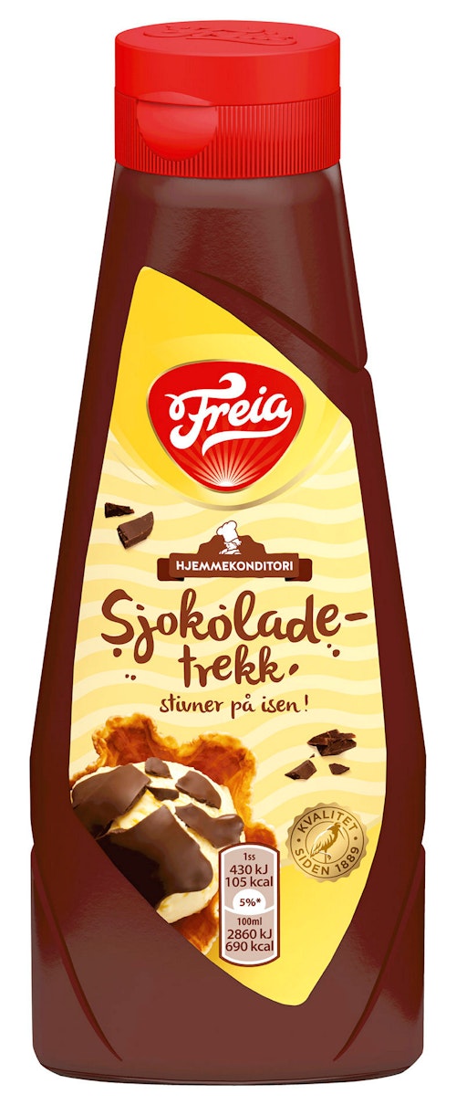 Bilde: © Freia / Kolonial.no Freia Sjokoladetopping Stivner på isen, 300 g