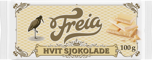 Bilde: © Freia / Oda Freia Hvit Sjokolade 100 g