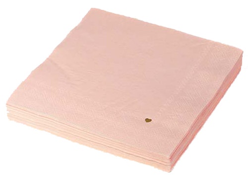 Bilde: © FestligeTing / Kolonial.no FestligeTing Servietter Rosa 24 stk