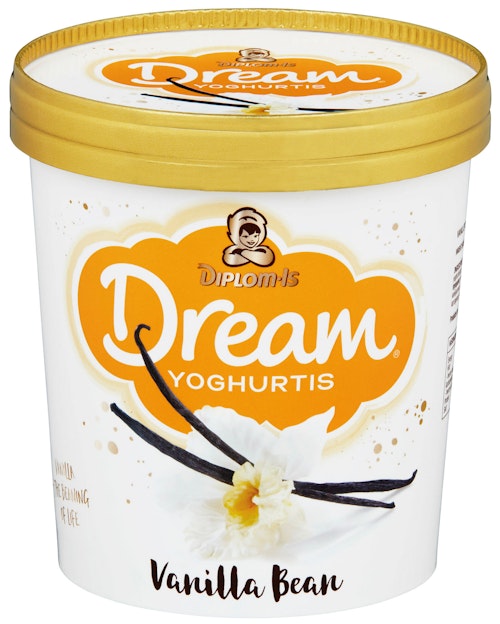 Bilde: © Diplom-Is / Kolonial.no Diplom-Is Dream Vanilla Bean 0,8 l