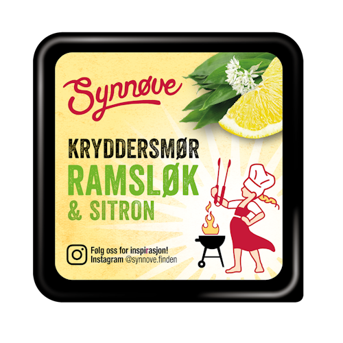 Bilde: © Synnøve / Oda Synnøve Kryddersmør Ramsløk & Sitron 90 g