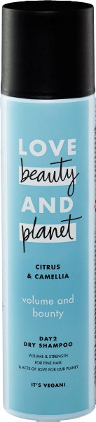 Bilde: © Love Beauty & Planet / Kolonial.no Love Beauty & Planet Volume and Bounty Dry Shampoo 245 ml