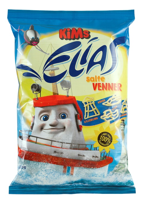 Bilde: © Kims / Kolonial.no Kims Elias Salte Venner 95 g