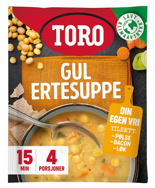 Bilde: © Toro / Oda Toro Gul ertesuppe 146 g