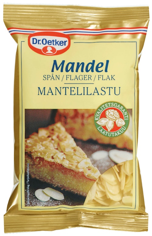 Bilde: © Dr. Oetker / Kolonial.no Dr. Oetker Mandelflak 50 g