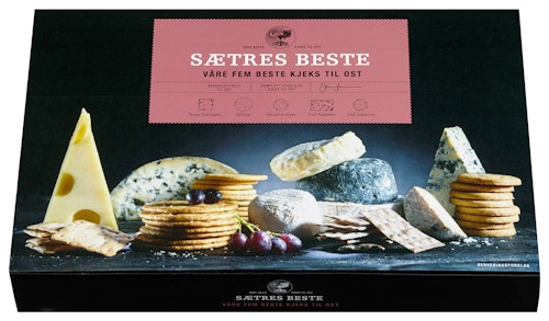 Bilde: © Sætre / Kolonial.no Sætre Sætres Beste 5 Beste til Ost, 170 g